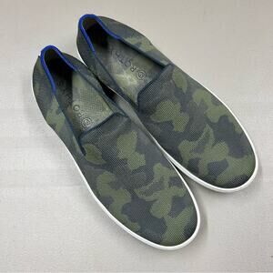 Rothy's Sneakers Slip On Shoe Camo Camouflage Green Low Top Womens Size 12